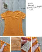 Oranje shirt maat 40, Vêtements | Femmes, T-shirts, Taille 38/40 (M), Enlèvement ou Envoi, Comme neuf, S.Oliver