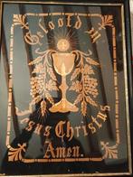 Religieuze werk gemaakt van stro, Antiek en Kunst, Antiek | Religieuze voorwerpen, Ophalen
