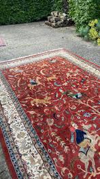 Vintage tapijt, 200 cm of meer, Crème, 200 cm of meer, Rechthoekig