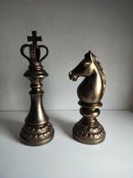 2 Mooie grote schaakbeelden., Enlèvement, Comme neuf