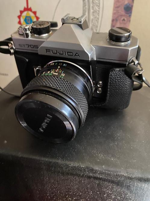 FUJICA ST-705, Audio, Tv en Foto, Fotocamera's Analoog, Gebruikt, Spiegelreflex, Ophalen