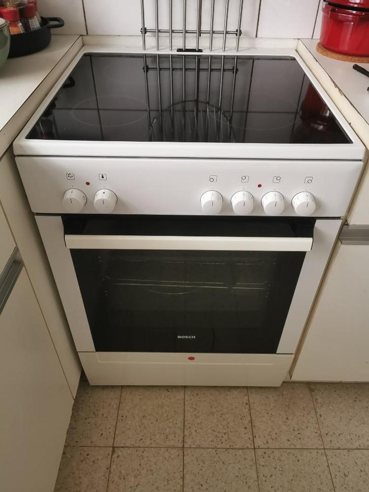 Kookfornuis, Elektronische apparatuur, Fornuizen, Zo goed als nieuw, Vrijstaand, Keramisch, 4 kookzones, 85 tot 90 cm, 45 tot 60 cm