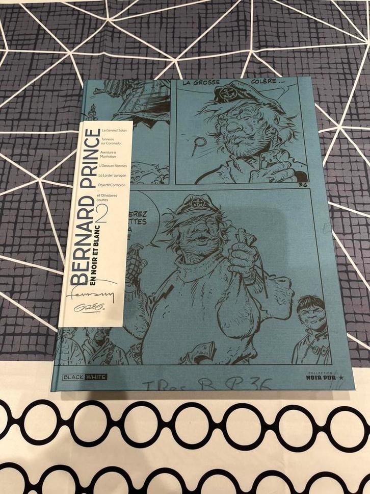 Deel 2 gesigneerd Hermann Bernard Prince Black White negen, Boeken, Stripverhalen, Nieuw, Ophalen