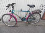 herenfiets / fietskar, Ophalen