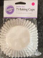 Wilton baking cups - jumbo size - wit, Enlèvement ou Envoi, Neuf