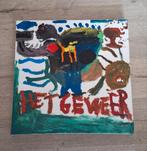 “Het Geweer” – Origineel abstract meesterwerk – Eén op één –, Antiek en Kunst, Kunst | Schilderijen | Modern, Ophalen