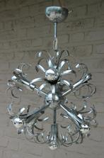 Antieke designlamp zilver, Huis en Inrichting, Lampen | Kroonluchters, Ophalen of Verzenden, Gebruikt