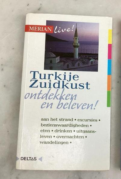 REISGIDS - TURKIJE Zuidkust -  Uitgeverij Delta’s, Boeken, Reisgidsen, Gelezen, Reisgids of -boek, Azië, Overige merken, Ophalen of Verzenden