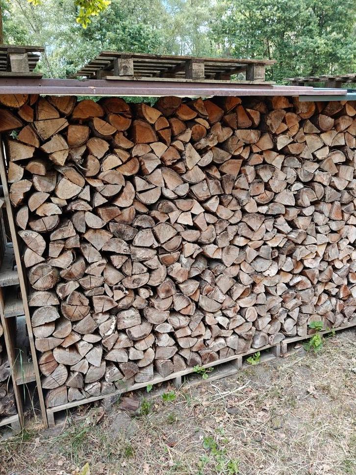 Droog brandhout vogelkers, Tuin en Terras, Brandhout, Ophalen of Verzenden