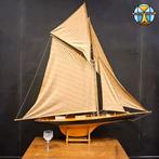 Grote zeilschip /zeilboot America's Cup Columbia 1901 L199cm, Ophalen of Verzenden, Zo goed als nieuw, Overige merken