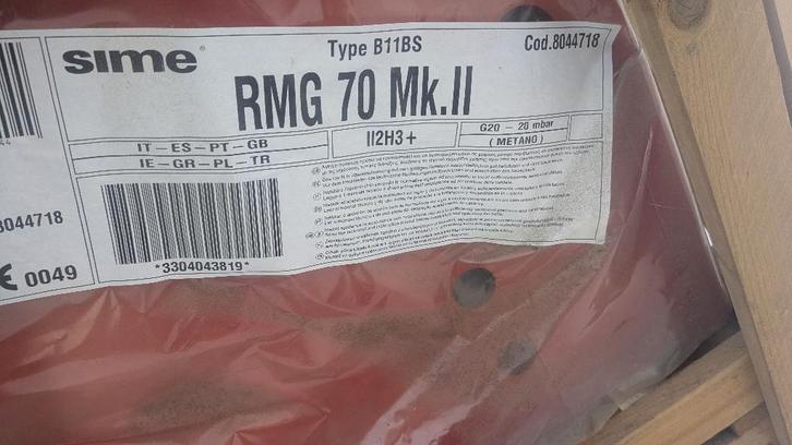 Chaudiere Gaz Sol Sime  RMG 70 Mk. II (Neuve), Bricolage & Construction, Chauffage & Radiateurs, Neuf, Chaudière CC ou Chaudière combinée