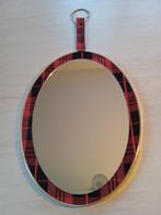 retro vintage ovalen spiegel, Maison & Meubles, Accessoires pour la Maison | Miroirs, Comme neuf, Enlèvement ou Envoi
