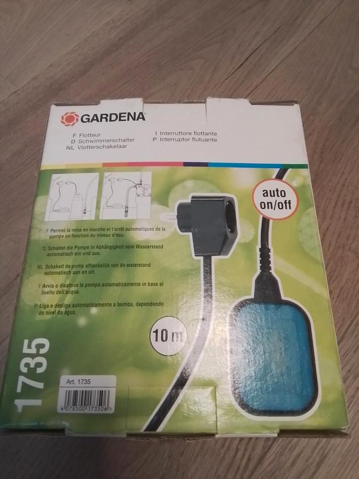 Gardena vlotterschakelaar 10m, Tuin en Terras, Waterpompen, Nieuw, Overige typen, Ophalen of Verzenden