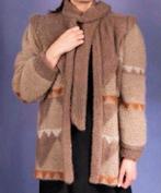 Escada Mohair Jacket vintage trendy Coat CARDIGAN western, Kleding | Dames, Ophalen of Verzenden, Zo goed als nieuw, Maat 42/44 (L)