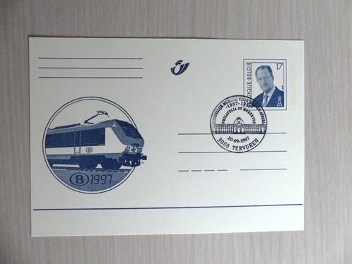 Carte postale illustrée 1997 - locomotive, Timbres & Monnaies, Timbres | Europe | Belgique, Enlèvement ou Envoi