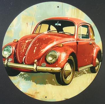 Plaat vw kever. beschikbaar voor biedingen