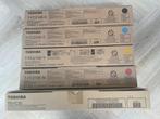 4 toners Toshiba T-FC210E-K, T-FC210E-C, T-FC210E-Y, T-FC210, Ophalen of Verzenden, Nieuw, Toner, Toshiba