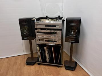 AKAI Vintage stereo-set from the 80's beschikbaar voor biedingen