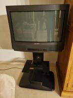 Sony Nicam beeldbuis tv op staander geschikt voor dvd of vcr, Audio, Tv en Foto, Televisies, Ophalen, Gebruikt, Sony