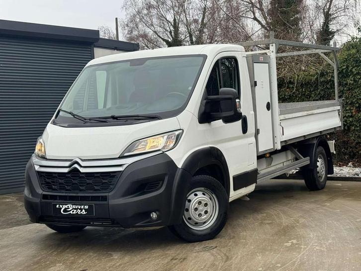 Citroën Jumper 2.2 HDI 165 CV BENNE BASCULANTE 3 PLACES TVA, Autos, Camionnettes & Utilitaires, Entreprise, Achat, ABS, Airbags