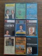 9 retro muziek cassette opera, Cd's en Dvd's, Cassettebandjes, Ophalen of Verzenden