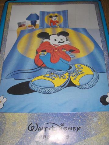 Housse de couette Winnie ou mickey(1pers), Enlèvement ou Envoi, Neuf, Housse de couette