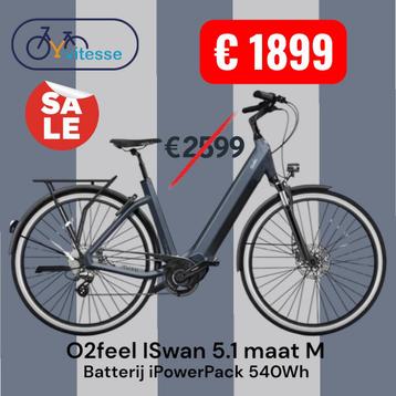 Nieuwe O2feel iSwan 5.1 maat M beschikbaar voor biedingen