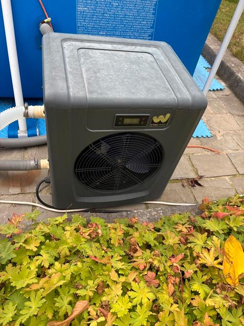 Warmtepomp weau 6kW + pomp + zandfilter + zwembad Intex 3x2, Tuin en Terras, Zwembad-toebehoren, Gebruikt, Verwarming, Ophalen