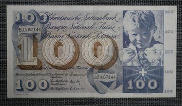 Billet 100 Francs SUISSE, Enlèvement ou Envoi, Autres pays, Billets en vrac