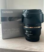 Tamron SP 24-70mm f2.8 Di VC USD voor Canon, Audio, Tv en Foto, Foto | Lenzen en Objectieven, Ophalen of Verzenden, Gebruikt