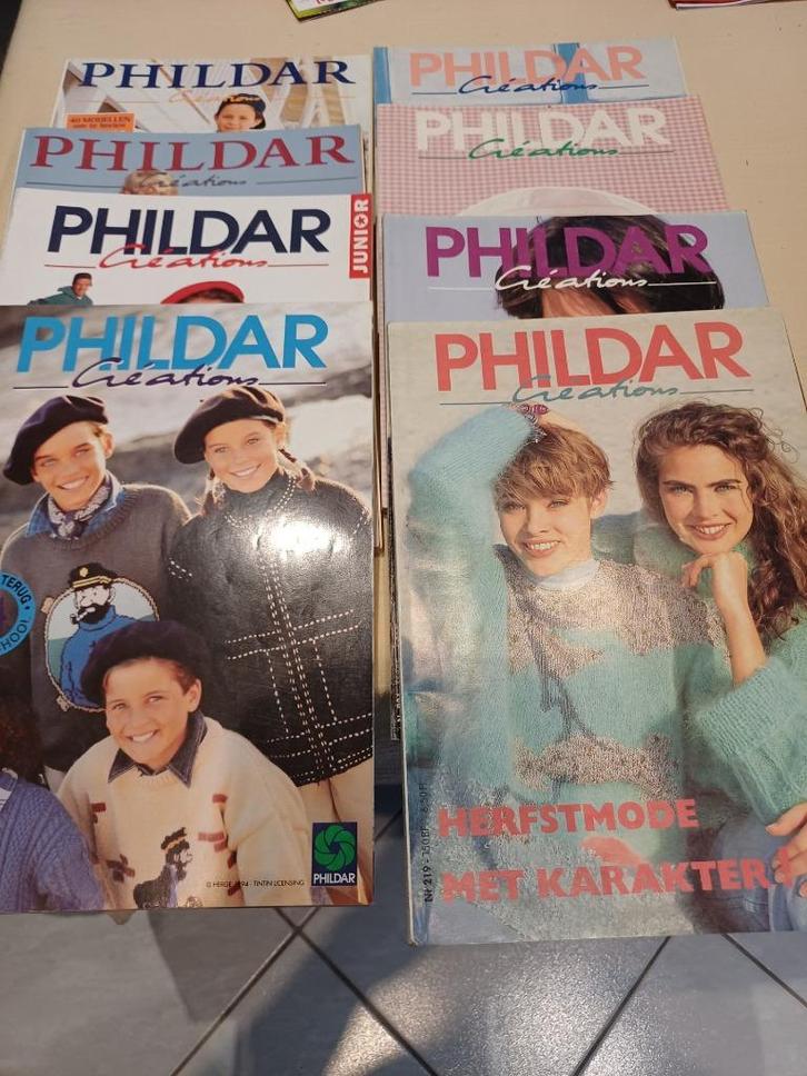 breiboeken phildar katia en andere 3 euro per stuk, Hobby en Vrije tijd, Breien en Haken, Gebruikt, Breien, Patroon of Boek, Ophalen