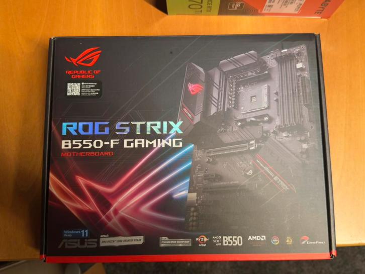 Carte mère asus rog strix b550, Informatique & Logiciels, Cartes mères, Neuf, DDR4, Enlèvement ou Envoi