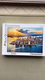 Clementoni puzzel 500st, Ophalen, 500 t/m 1500 stukjes, Zo goed als nieuw, Legpuzzel