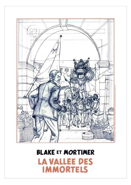 Ex-libris-Blake et Mortimer-La Vallée des Immortels-VanDonge, Livres, BD, Enlèvement ou Envoi