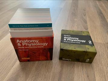 Anatomy & physiology study and review cards 
