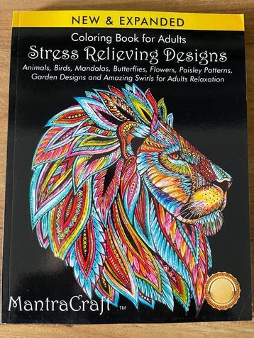 Coloring Book for Adults Stress Relieving NEW beschikbaar voor biedingen