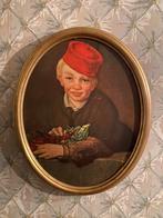 Schilderij met kind, Ophalen