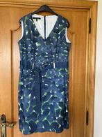 Blauw met groen zomerkleedje zonder mouwen, Marie Méro, 42, Kleding | Dames, Blauw, Maat 42/44 (L), Marie Méro, Ophalen of Verzenden