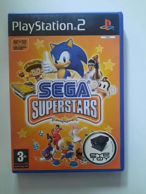 Sega Superstars, Games en Spelcomputers, Games | Sony PlayStation 2, Zo goed als nieuw, Overige genres, Vanaf 3 jaar, Ophalen of Verzenden