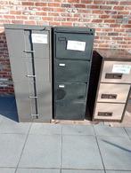 dossierkasten of Archiefkasten in metaal., Enlèvement, Utilisé, Métal, Industrieel.