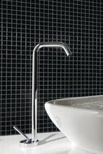 Zucchetti ZP1196 design wastafel kraan, Ophalen, Gebruikt, Chroom, Kraan