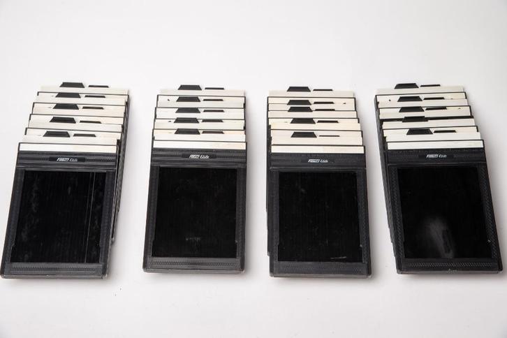 4 vlakfilmcassette Fidelity Elite 4x5' als nieuw, Audio, Tv en Foto, Fotocamera's Analoog, Zo goed als nieuw, Overige Merken, Ophalen of Verzenden