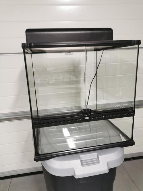 Exo Terra Terrarium 45x45x45cm, Dieren en Toebehoren, Reptielen en Amfibieën | Toebehoren, Zo goed als nieuw, Terrarium of Paludarium
