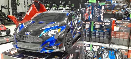 Traxxas Ford Fiesta Rally BL-2S, Hobby en Vrije tijd, Modelbouw | Radiografisch | Auto's, Nieuw, Auto offroad, Elektro, Schaal 1:10