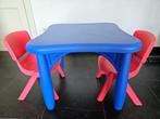 kindertafeltje en stoeltjes, Kinderen en Baby's, Kinderkamer | Tafels en Stoelen, Ophalen, Gebruikt, Tafel(s) en Stoel(en)