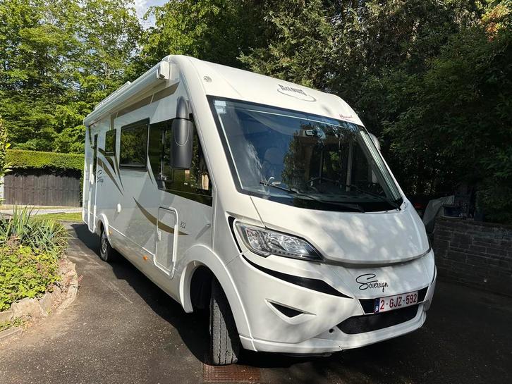 Maclouis Douvering 822 camper, Caravans en Kamperen, Mobilhomes, Particulier, Fiat, Raamblindering, Luifel, Caméra de recul, Ophalen