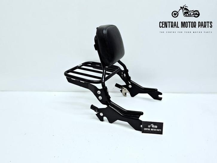 Porte-bagages amovible noir Sissy Bar avec Fat Bob à 2018-up, Motos, Pièces | Harley-Davidson, Utilisé, Enlèvement ou Envoi