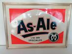 As-Ale... Oud reclamebordje 25 op 35cm, Verzamelen, Biermerken, Ophalen of Verzenden, Zo goed als nieuw