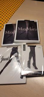 4 paires de nouveaux bas en nylon fantaisie noirs en taille, Enlèvement ou Envoi