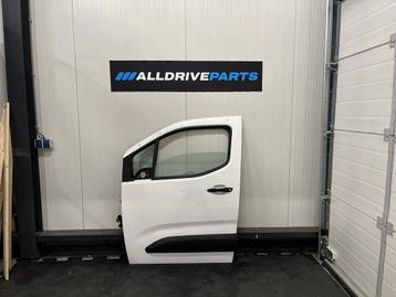 Opel Combo, Peugeot Partner voorportier links wit 9856199880 beschikbaar voor biedingen